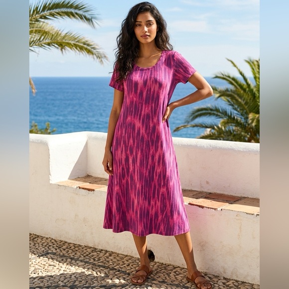 Lularoe Dresses & Skirts - Lularoe Jessie Dress size M NWT pink purple